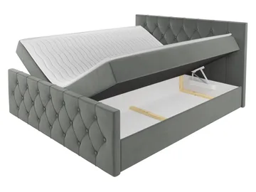 Jitendra Sängpaket Kontinentalsäng 120x200 cm med Förvaring - Gul - Products - Möbler - Säng - Komplett sängpaket