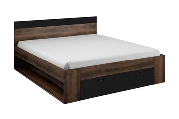 Joannie Ramsäng Trä - Trä - Products - Möbler - Säng - Dubbelsäng