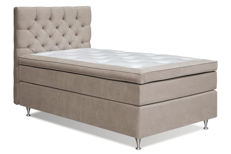 Joluma Kontinentalsäng Fast 105x200 cm - (+Fler val) 105x200 cm Beige - Products - Möbler - Säng - Enkelsäng