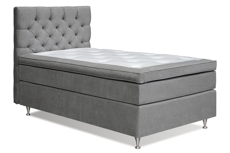 Joluma Kontinentalsäng Fast 105x200 cm - (+Fler val) 105x200 cm Grå - Products - Möbler - Säng - Kontinentalsäng