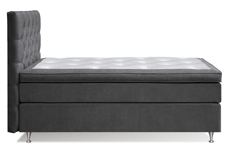 Joluma Kontinentalsäng Fast 105x200 cm - (+Fler val) 105x200 cm Mörkgrå - Products - Möbler - Säng - Kontinentalsäng