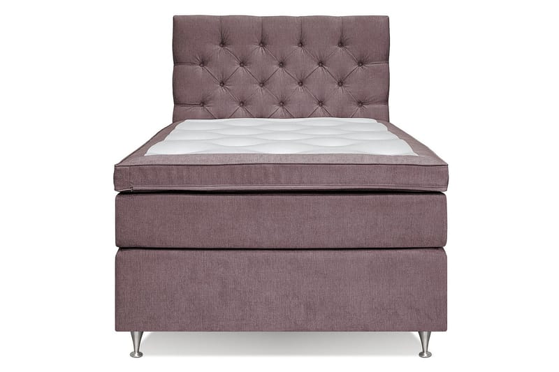 Joluma Kontinentalsäng Fast 105x200 cm - (+Fler val) 105x200 cm Mörkrosa - Products - Möbler - Säng - Kontinentalsäng
