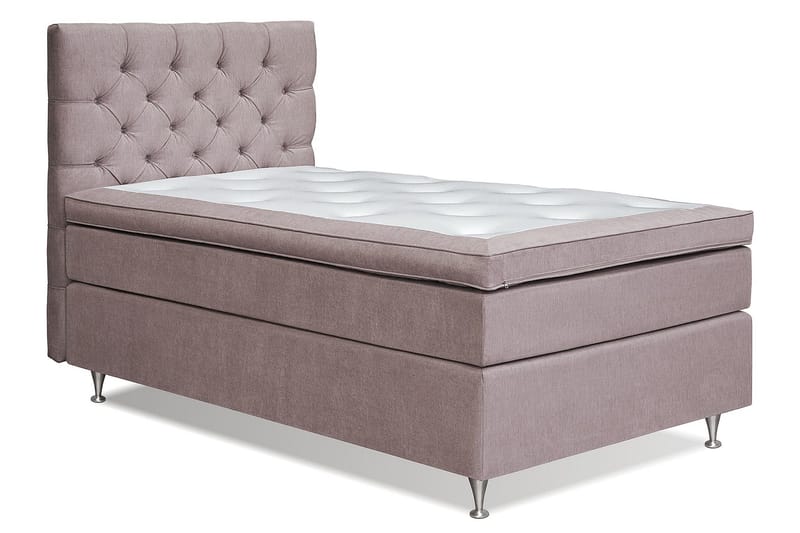 Joluma Kontinentalsäng Fast 105x200 cm - (+Fler val) 105x200 cm Vintagerose - Products - Möbler - Säng - Kontinentalsäng