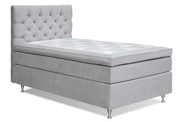 Joluma Kontinentalsäng Medium 140x200 cm - (+Fler val) 140x200 cm Ljusgrå - Products - Möbler - Säng - Kontinentalsäng