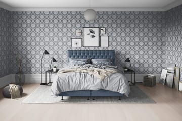 Joluma Kontinentalsäng Medium 140x200 cm - (+Fler val) 140x200 cm Mörkblå - Products - Möbler - Säng - Enkelsäng