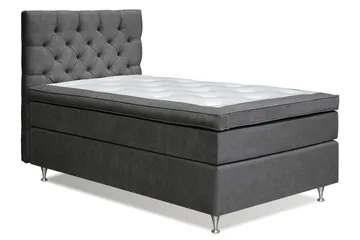 Joluma Kontinentalsäng Medium 140x200 cm - (+Fler val) 140x200 cm Mörkgrå - Products - Möbler - Säng - Kontinentalsäng