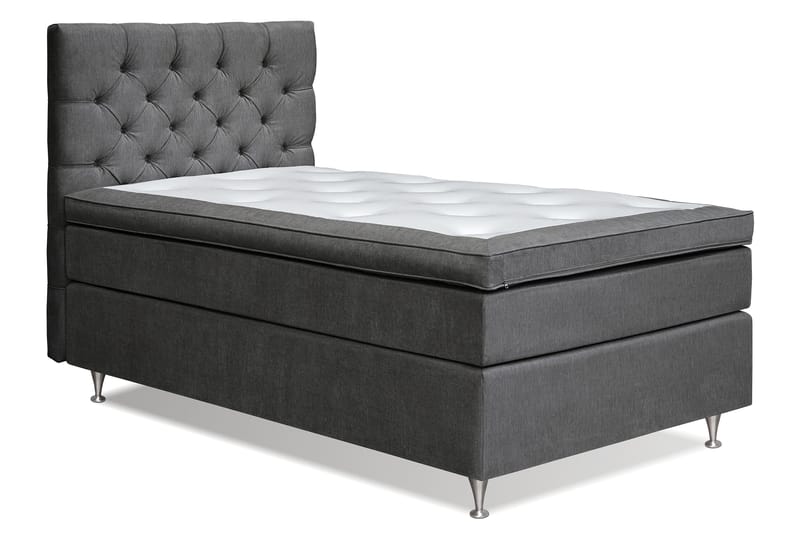 Joluma Kontinentalsäng Medium 140x200 cm - (+Fler val) 140x200 cm Mörkgrå - Products - Möbler - Säng - Kontinentalsäng