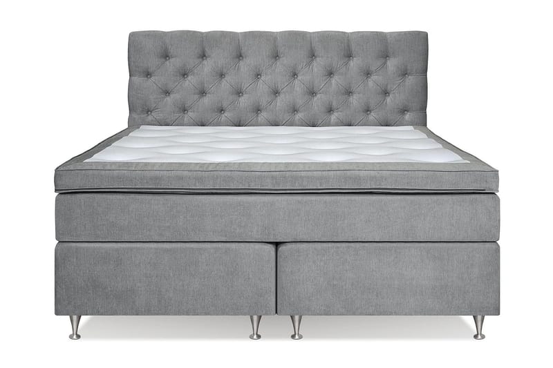 Joluma Sängpaket Fast 160x200 cm - (+Fler val) 160x200 cm Grå - Products - Möbler - Säng - Kontinentalsäng