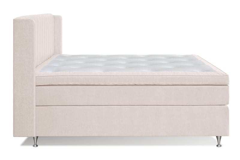 Joluma Sängpaket Fast 160x200 cm - (+Fler val) 160x200 cm Ljusbeige - Products - Möbler - Säng - Kontinentalsäng