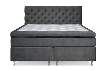 Joluma Sängpaket Fast 160x200 cm - (+Fler val) 160x200 cm Mörkgrå - Products - Möbler - Säng - Kontinentalsäng