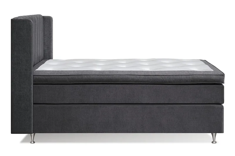 Joluma Sängpaket Medium 105x200 cm - (+Fler val) 105x200 cm Mörkgrå - Products - Möbler - Säng - Kontinentalsäng
