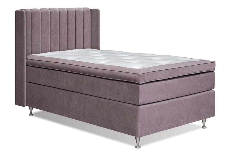 Joluma Sängpaket Medium 105x200 cm - (+Fler val) 105x200 cm Mörkrosa - Products - Möbler - Säng - Kontinentalsäng