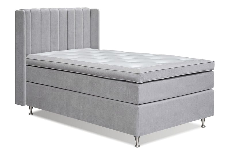 Joluma Sängpaket Medium 120x200 cm - (+Fler val) 120x200 cm Ljusgrå - Products - Möbler - Säng - Kontinentalsäng