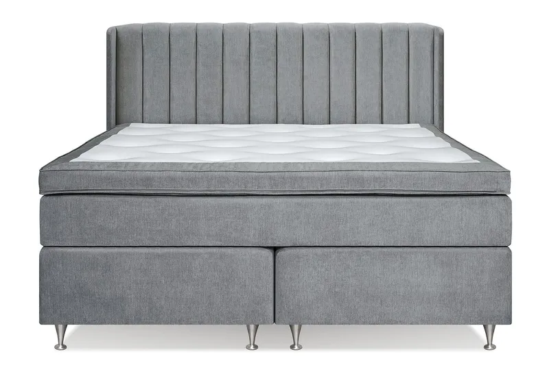 Joluma Sängpaket Medium 180x200 cm - (+Fler val) 180x200 cm Grå - Products - Möbler - Säng - Kontinentalsäng
