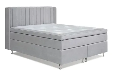 Joluma Sängpaket Medium 180x200 cm - (+Fler val) 180x200 cm Ljusgrå - Products - Möbler - Säng - Kontinentalsäng