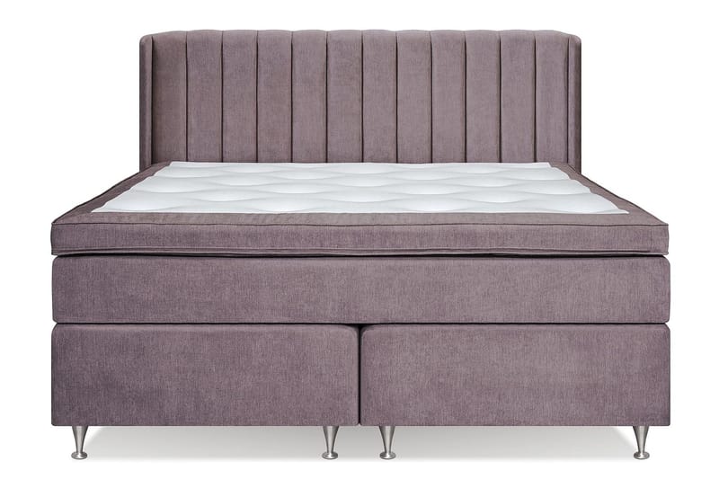 Joluma Sängpaket Medium 180x200 cm - (+Fler val) 180x200 cm Mörkrosa - Products - Möbler - Säng - Kontinentalsäng
