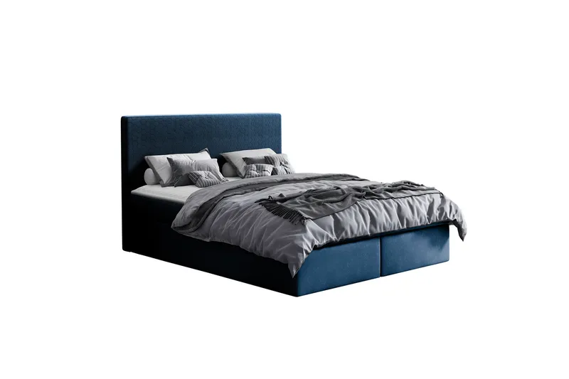 Laargard / Cosmo Sängpaket Kontinentalsäng 140x200 cm - Blå - Products - Möbler - Säng - Komplett sängpaket