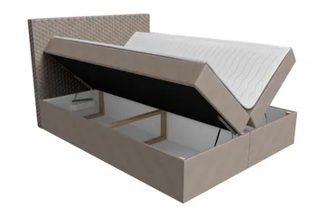 Laargard / Cosmo Sängpaket Kontinentalsäng 140x200 cm - Röd - Products - Möbler - Säng - Komplett sängpaket
