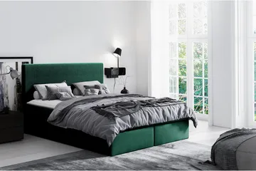 Laargard / Cosmo Sängpaket Kontinentalsäng 200x200 cm - Grön - Products - Möbler - Säng - Komplett sängpaket