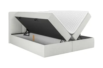 Leckersbo Komplett Sängpaket Kontinentalsäng med förvaring 180x200 cm - Vit - Products - Möbler - Säng - Komplett sängpaket