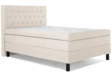 Lucky Komplett Sängpaket 120x200 Latex Diamant Sänggavel - Beige - Products - Möbler - Säng - Enkelsäng
