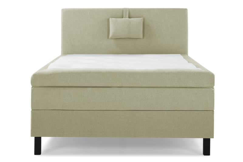 Lucky Komplett Sängpaket 120x200 Latex Slät Sänggavel  Na, Nackkudde Liten Grön