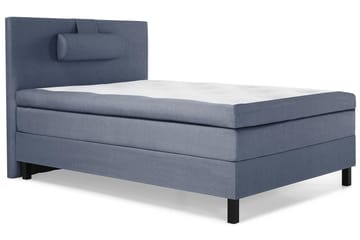 Lucky Komplett Sängpaket 120x200 Latex Slät Sänggavel - Nackkudde Stor Mörkblå - Products - Möbler - Säng - Enkelsäng