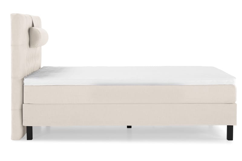 Lucky Komplett Sängpaket 120x200 Skum Diamant Sänggavel - Nackkudde Stor Beige - Products - Möbler - Säng - Enkelsäng