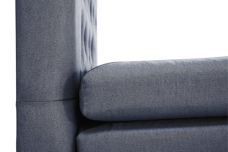 Lucky Komplett Sängpaket 120x200 Polyeter Diamant Sänggavel - Nackkudde Liten Mörkblå - Products - Möbler - Säng - Enkelsäng