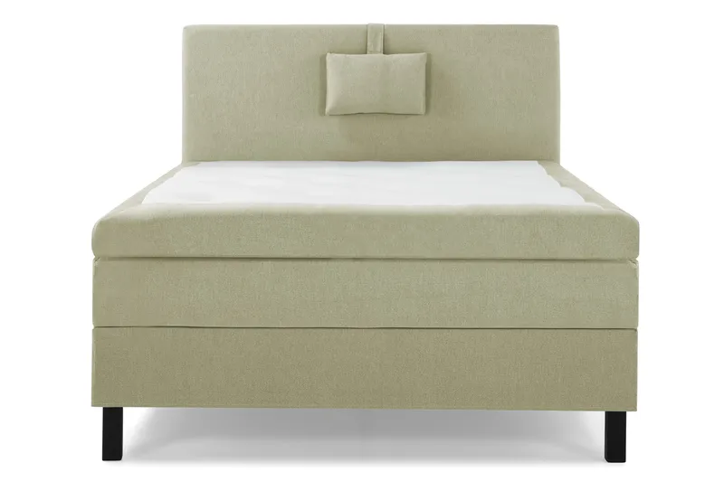 Lucky Komplett Sängpaket 120x200 Polyeter Slät Sänggavel - Nackkudde Liten Grön - Products - Möbler - Säng - Enkelsäng
