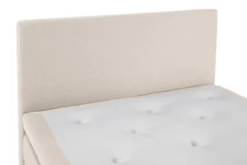 Lucky Komplett Sängpaket 140x200 Memory Slät Sänggavel - Beige - Products - Möbler - Säng - Kontinentalsäng