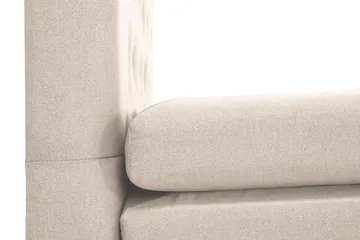 Lucky Komplett Sängpaket 140x200 Polyeter Diamant Sänggavel - Nackkudde Stor Beige - Products - Möbler - Säng - Kontinentalsäng