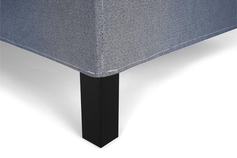 Lucky Komplett Sängpaket 160x200 Memory Slät Sänggavel - Mörkblå - Products - Möbler - Säng - Kontinentalsäng
