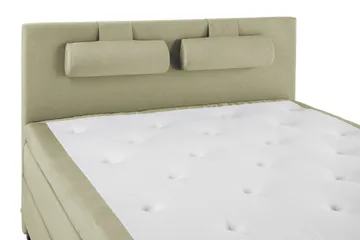 Lucky Komplett Sängpaket 160x200 Memory Slät Sänggavel - Nackkudde Stor Grön - Products - Möbler - Säng - Kontinentalsäng
