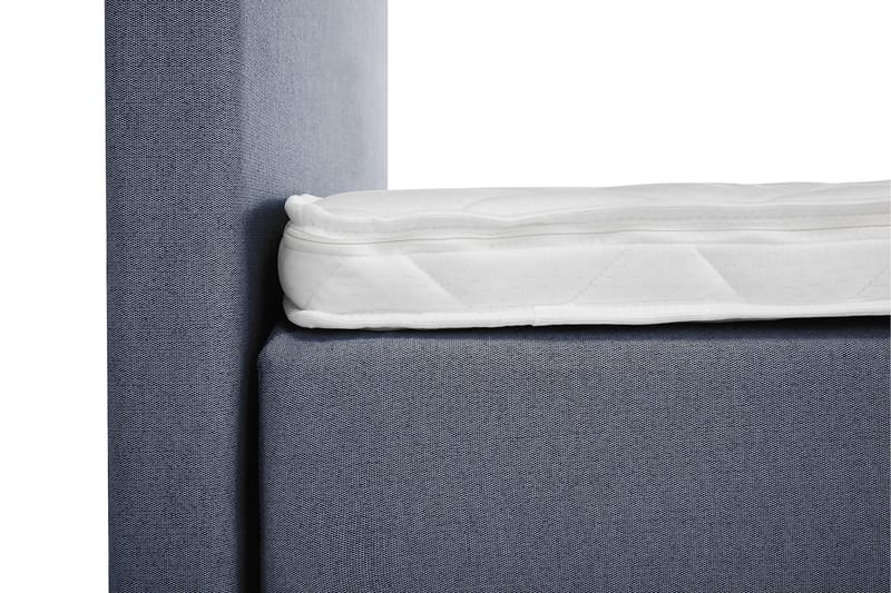 Lucky Komplett Sängpaket 160x200 Skum Slät Sänggavel - Mörkblå - Products - Möbler - Säng - Kontinentalsäng