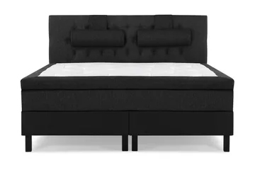 Memorymadrass - Svart/Grå/PU