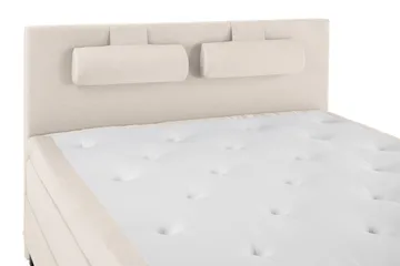 Lucky Komplett Sängpaket 180x200 Memory Slät Sänggavel - Nackkudde Stor Beige - Products - Möbler - Säng - Kontinentalsäng