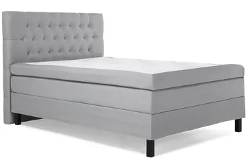 Lucky Kontinentalsäng 120x200 cm - Mellangrå - Products - Möbler - Säng - Enkelsäng