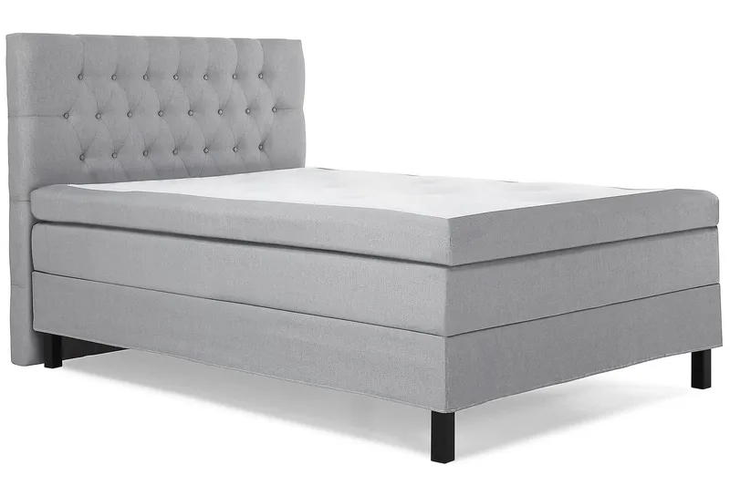Lucky Kontinentalsäng 120x200 cm - Mellangrå - Products - Möbler - Säng - Enkelsäng