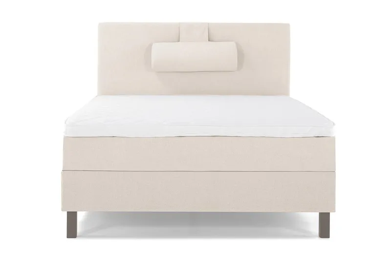 Lucky Kontinentalsäng 120x200Skum - Beige - Products - Möbler - Säng - Enkelsäng