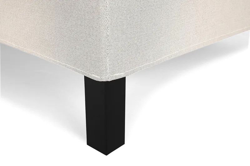 Lucky Kontinentalsäng 120x200Skum - Beige - Products - Möbler - Säng - Enkelsäng