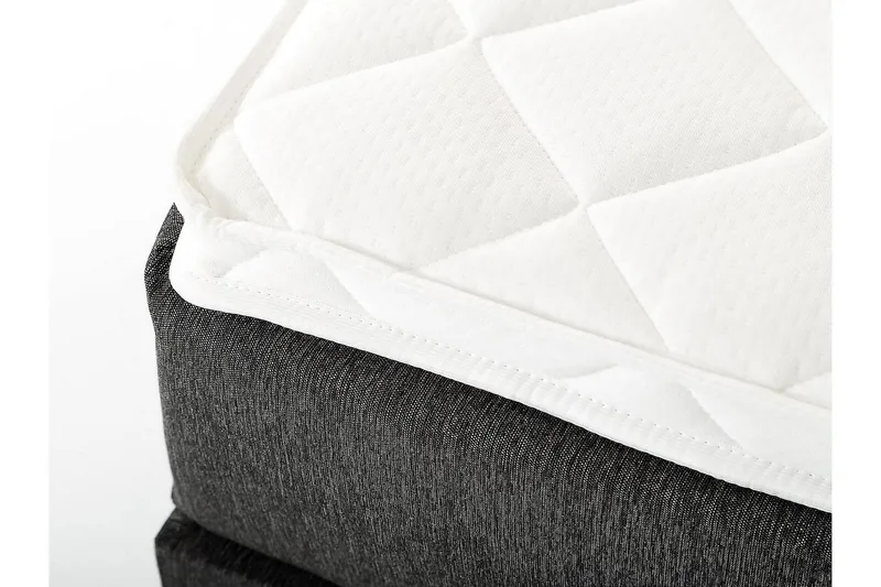 Lucky Kontinentalsäng 150x200 Skum - Svart/Grå - Products - Möbler - Säng - Kontinentalsäng