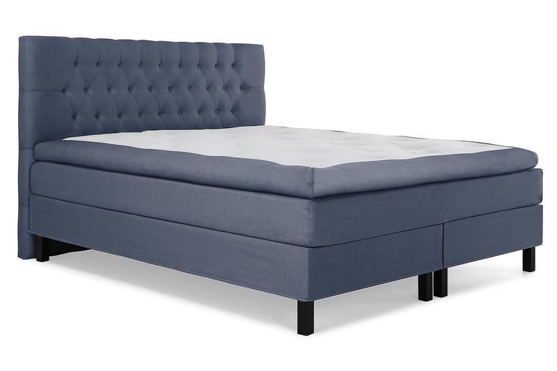 Lucky Kontinentalsäng 160x200 cm - Mörkblå - Products - Möbler - Säng - Kontinentalsäng