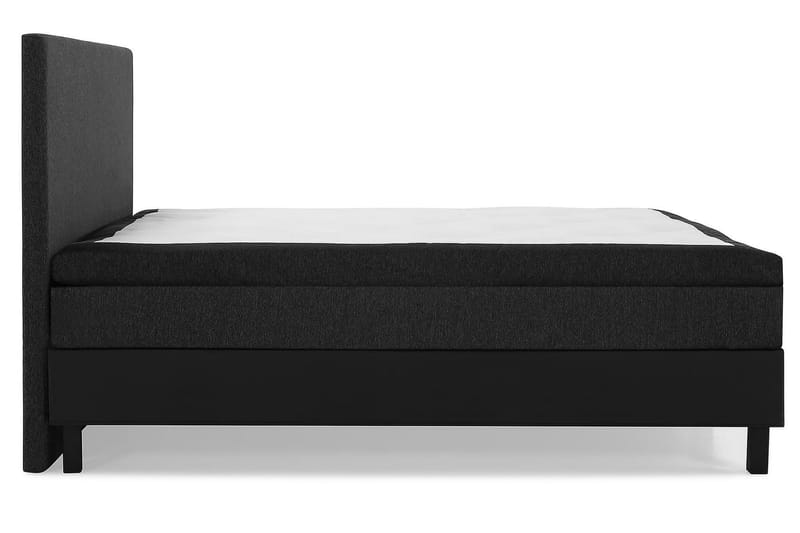 Lucky Kontinentalsäng 180x200 Memorymadrass - Svart/Grå - Products - Möbler - Säng - Kontinentalsäng
