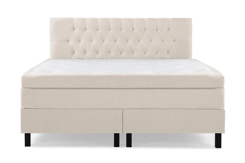 Lucky Kontinentalsäng 180x200Latexmadrass - Beige - Products - Möbler - Säng - Kontinentalsäng