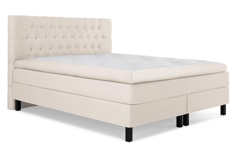 Lucky Kontinentalsäng 180x200Latexmadrass - Beige - Products - Möbler - Säng - Kontinentalsäng