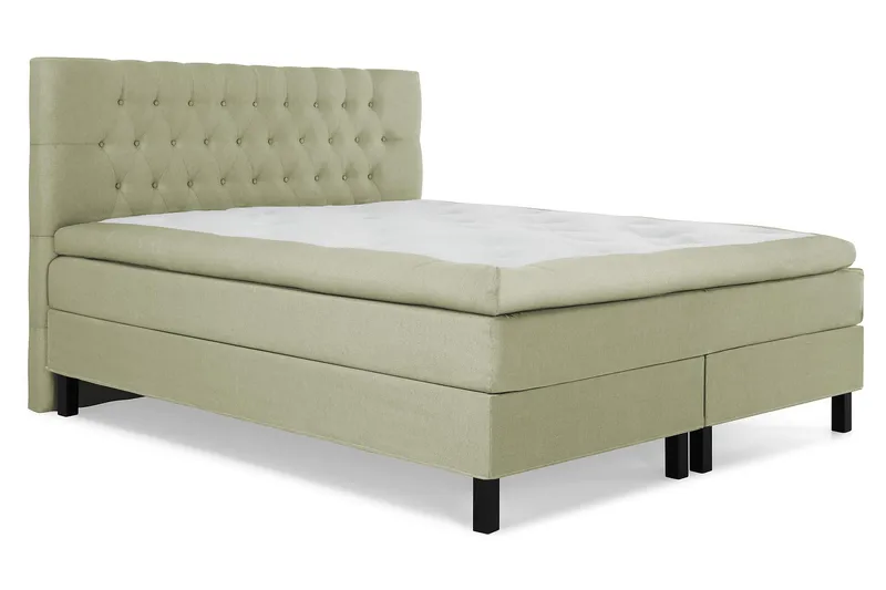 Lucky Kontinentalsäng 180x200Latexmadrass - Grön - Products - Möbler - Säng - Kontinentalsäng
