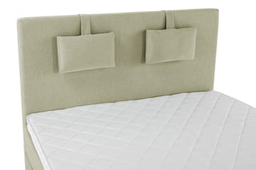 Lucky Sängpaket 140x200 SkumSlät Sänggavel  Nackkudde Li - Nackkudde Liten Grön - Products - Möbler - Säng - Kontinentalsäng