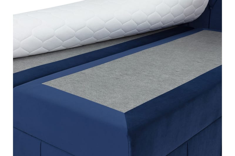 Lyckorna Kontinentalsäng 140x200 cm LED-belysning - Beige - Products - Möbler - Säng - Säng med förvaring