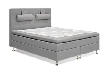 Meja Kontinentalsäng 160x200 - Ljusgrå - Products - Möbler - Säng - Kontinentalsäng
